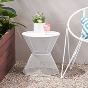 Nevada - Contemporary Side Table With Design - R&R Furniture Gallery (Fountain Valley, CA)