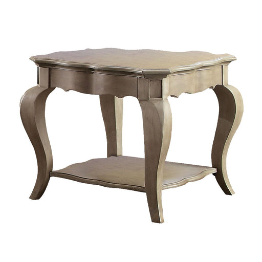 Chelmsford - End Table - Antique Taupe - R&R Furniture Gallery (Fountain Valley, CA)