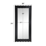 Dara - Floor Mirror - Black - R&R Furniture Gallery (Fountain Valley, CA)