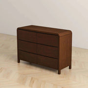 Lionel - 6 Drawer Dresser - Brown - R&R Furniture Gallery (Fountain Valley, CA)