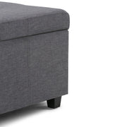 Castleford - Contemporary Storage Ottoman - R&R Furniture Gallery (Fountain Valley, CA)