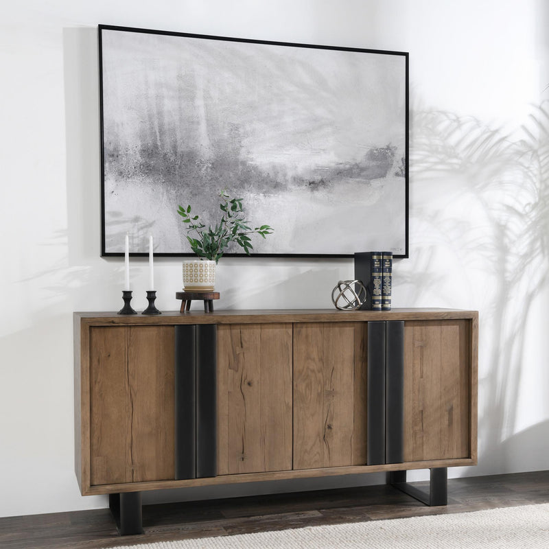 Danica - Sideboard - Natural Oak - R&R Furniture Gallery (Fountain Valley, CA)