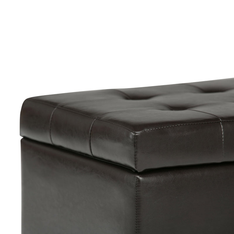 Cosmopolitan - Upholstered Storage Ottoman - R&R Furniture Gallery (Fountain Valley, CA)