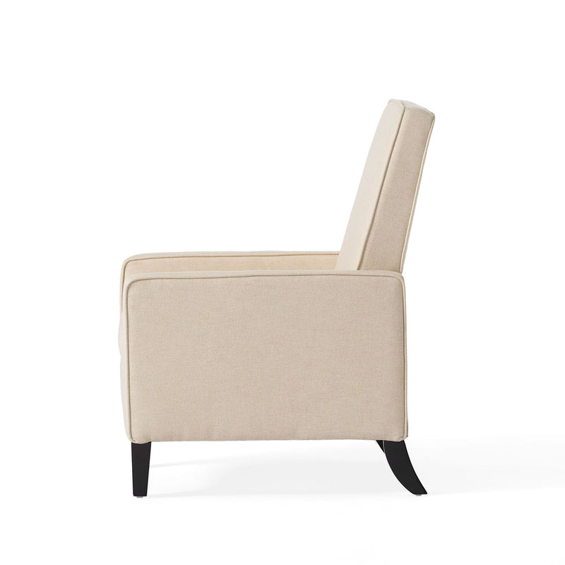 Minimalist Design Fabric Push Back Chair - R&R Furniture Gallery (Fountain Valley, CA)