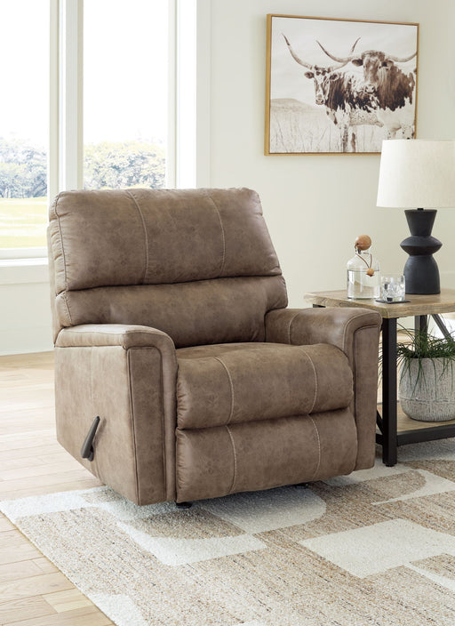 Navi - Rocker Recliner - Fossil - R&R Furniture Gallery (Fountain Valley, CA)