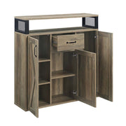 Abiram - Server - Rustic Oak - R&R Furniture Gallery (Fountain Valley, CA)