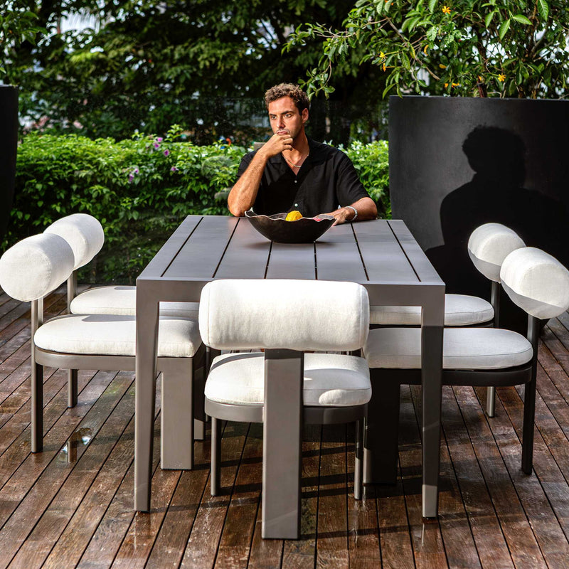 Bolster Back - Outdoor Dining Chair
