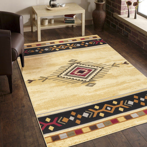Tribes - GC_YLS4003 Southwest Area Rug - R&R Furniture Gallery (Fountain Valley, CA)