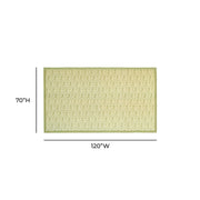 Set of three TOV Furniture Dolce placemat sets with stylish, textured table cloths featuring modern design and neutral tones.