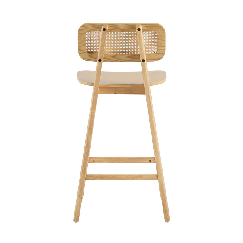 Bari - Indoor Wood Barstool (Set of 2) - R&R Furniture Gallery (Fountain Valley, CA)