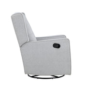 Milah - Gliding Swivel Recliner Tufted - R&R Furniture Gallery (Fountain Valley, CA)