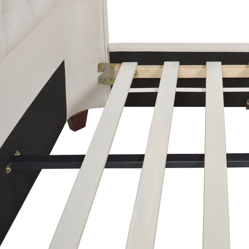 Manhattan - Shelter King Platform Bed Frame - R&R Furniture Gallery (Fountain Valley, CA)