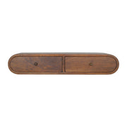 London - Floating Console - Chestnut - R&R Furniture Gallery (Fountain Valley, CA)