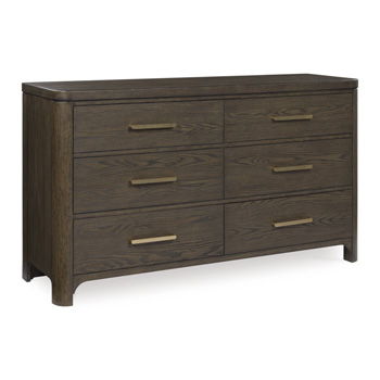 Radkin - Dresser - Burnished Brown - R&R Furniture Gallery (Fountain Valley, CA)