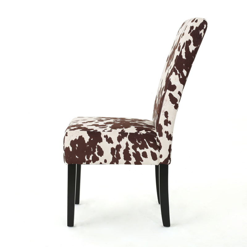 Contemporary Dining Chair With Rubberwood Legs (Set of 2) - R&R Furniture Gallery (Fountain Valley, CA)