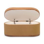 Olivier - Boucle Oval Storage Ottoman - R&R Furniture Gallery (Fountain Valley, CA)
