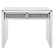 Noralie - Console Table Faux Diamonds - Mirrored - R&R Furniture Gallery (Fountain Valley, CA)