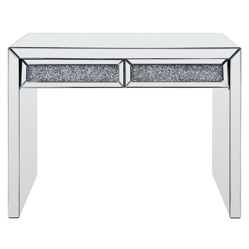 Noralie - Console Table Faux Diamonds - Mirrored - R&R Furniture Gallery (Fountain Valley, CA)