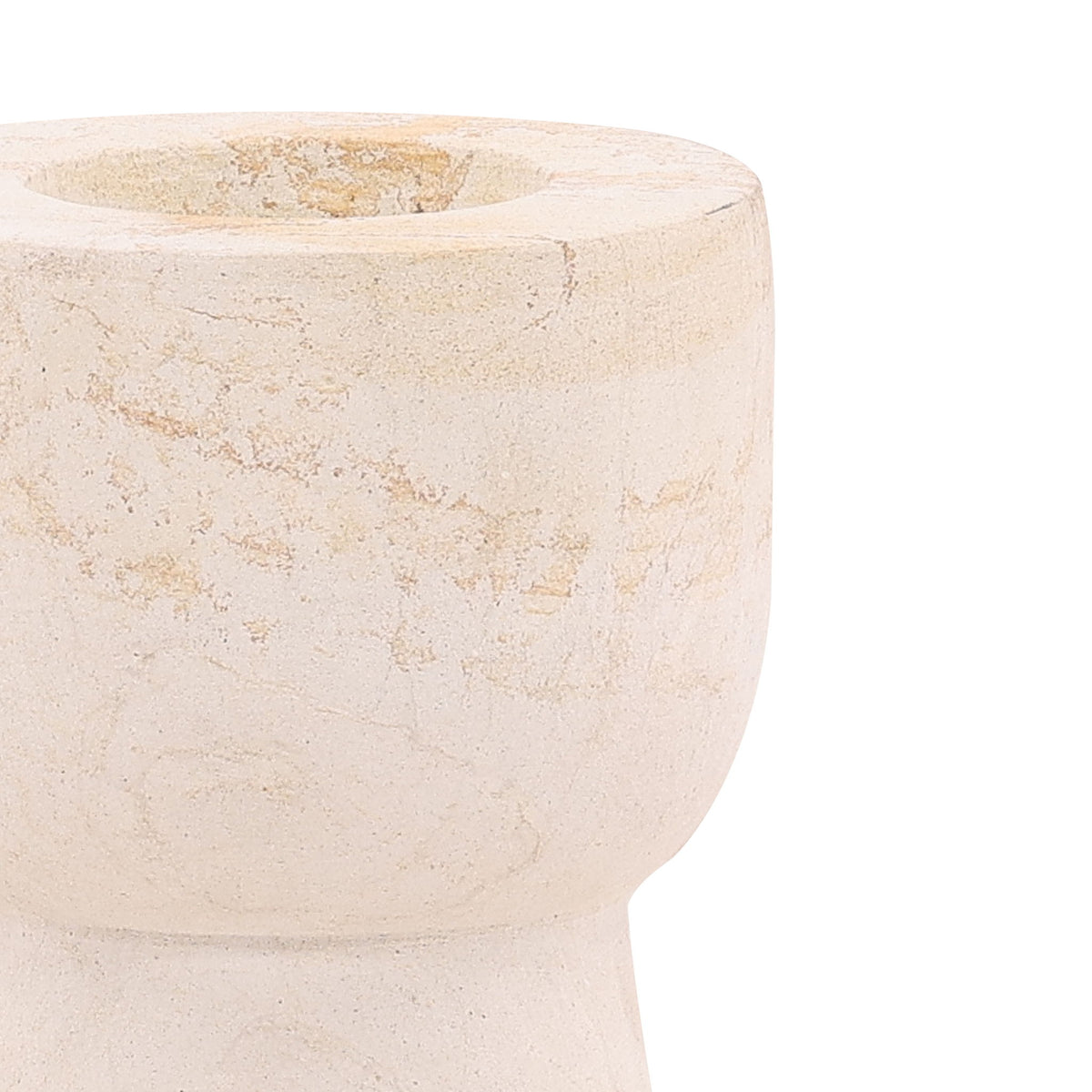 Yann - Candle Holder - Beige
