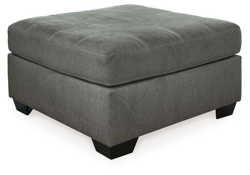 Pitkin - Oversized Accent Ottoman - Slate - R&R Furniture Gallery (Fountain Valley, CA)