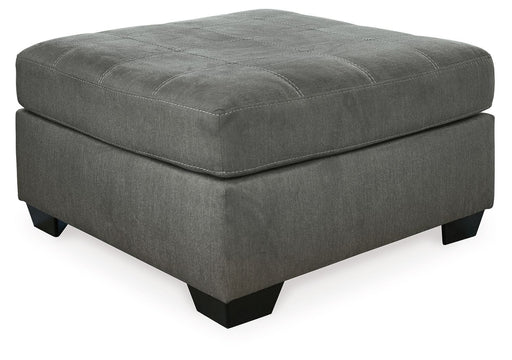 Pitkin - Oversized Accent Ottoman - Slate - R&R Furniture Gallery (Fountain Valley, CA)