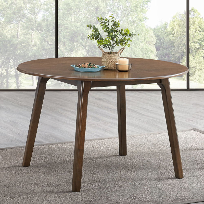 Keiki - Round Dining Table - Walnut - R&R Furniture Gallery (Fountain Valley, CA)
