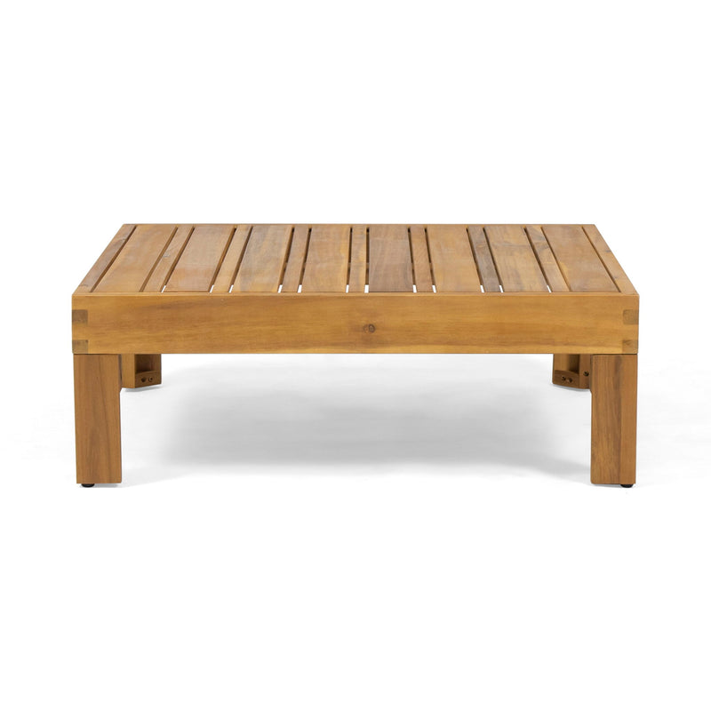 Brava - X Back Corner Bench With Coffee Table - R&R Furniture Gallery (Fountain Valley, CA)