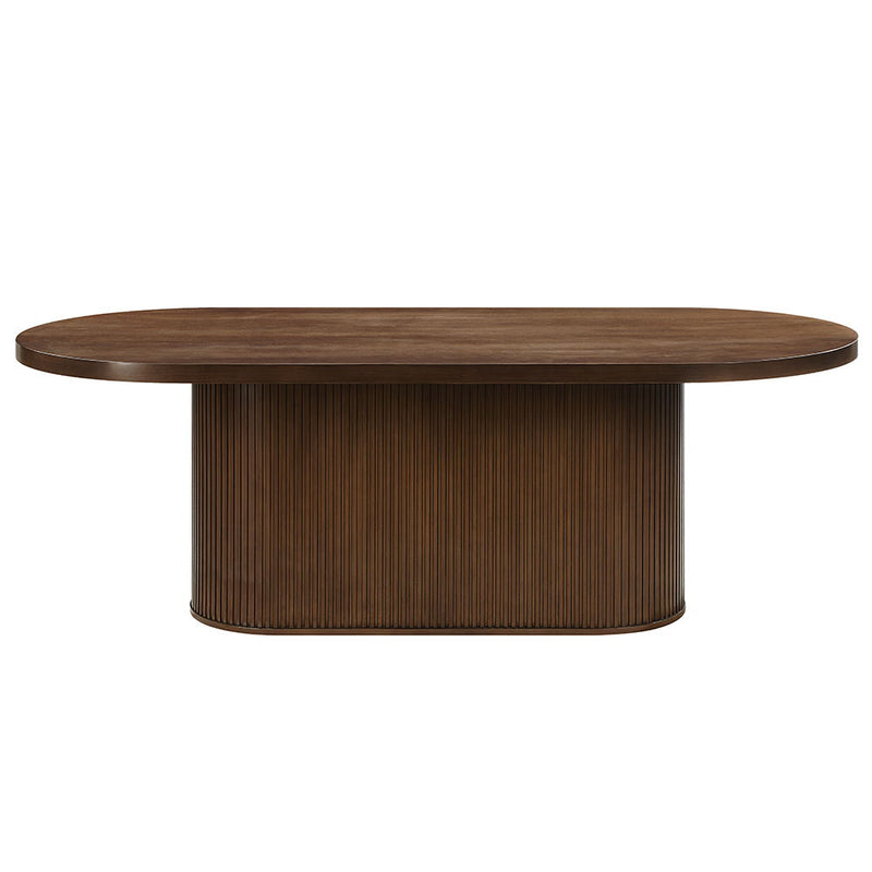 Gamarya - Dining Table - Dark Oak - R&R Furniture Gallery (Fountain Valley, CA)