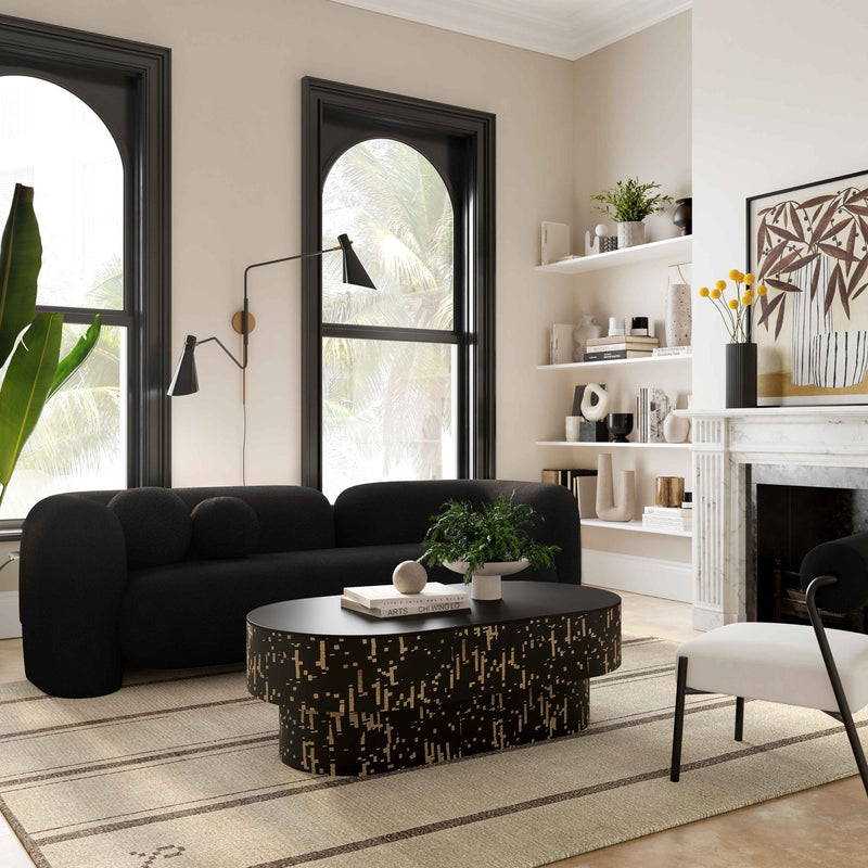 Amelie - Faux Fur Sofa - R&R Furniture Gallery (Fountain Valley, CA)