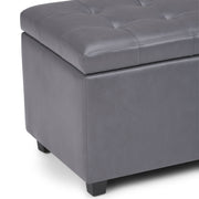 Cosmopolitan - Upholstered Storage Ottoman - R&R Furniture Gallery (Fountain Valley, CA)