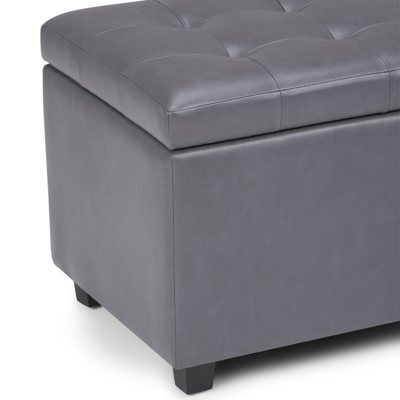 Cosmopolitan - Upholstered Storage Ottoman - R&R Furniture Gallery (Fountain Valley, CA)