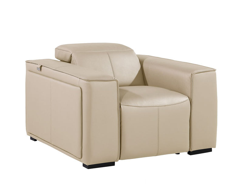 1224 - 6-Piece Modular Power Reclining Sofa, Loveseat & Chair Set In With 5 Power Recliners & Power Headrests