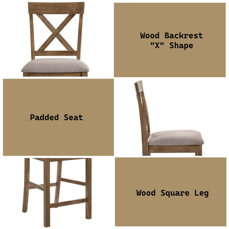 Martha II - Counter Height Chair - R&R Furniture Gallery (Fountain Valley, CA)