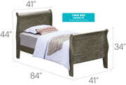 Panel Sleigh Bed - R&R Furniture Gallery (Fountain Valley, CA)