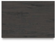 Fraluna - Two Drawer Night Stand - Charcoal - R&R Furniture Gallery (Fountain Valley, CA)