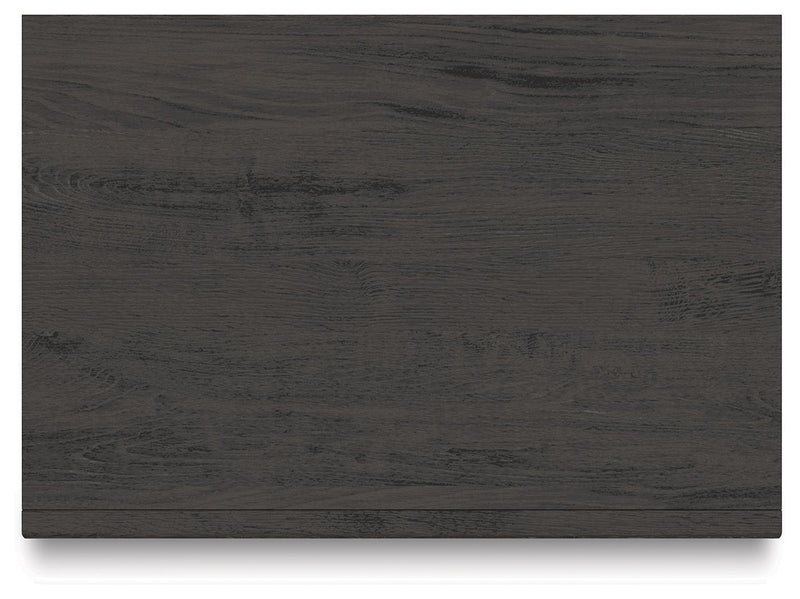 Fraluna - Two Drawer Night Stand - Charcoal - R&R Furniture Gallery (Fountain Valley, CA)
