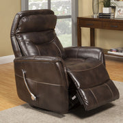 Gemini - Manual Swivel Glider Recliner - R&R Furniture Gallery (Fountain Valley, CA)