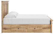 Makidern - Panel Storage Bed With Under Bed Storage Unit And Storage Footboard - R&R Furniture Gallery (Fountain Valley, CA)