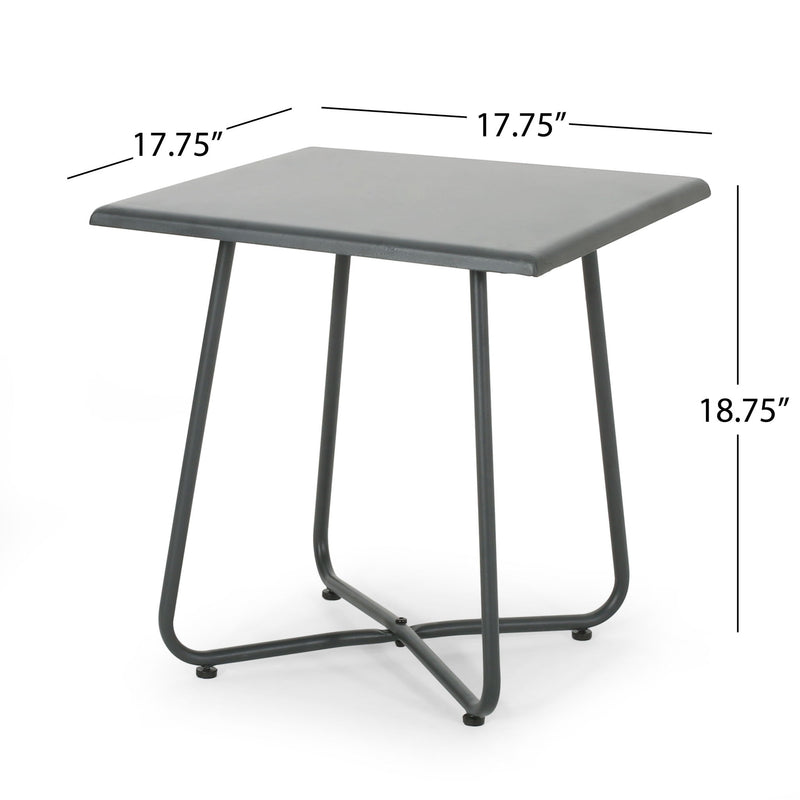 Alder - Side Table - Gray - R&R Furniture Gallery (Fountain Valley, CA)