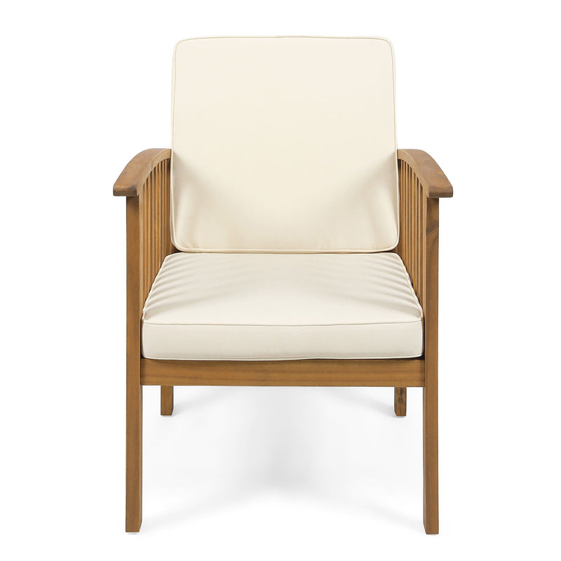 Casa - Acacia Club Chair Coastal Classic Outdoor Seating, Waterproof Fabric - R&R Furniture Gallery (Fountain Valley, CA)
