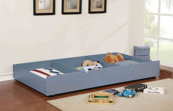 Omnus - Trundle w/ 2 Dividers, Gray