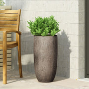 Magnesium Oxide Planter For Outdoor Use - Natural Wood - R&R Furniture Gallery (Fountain Valley, CA)