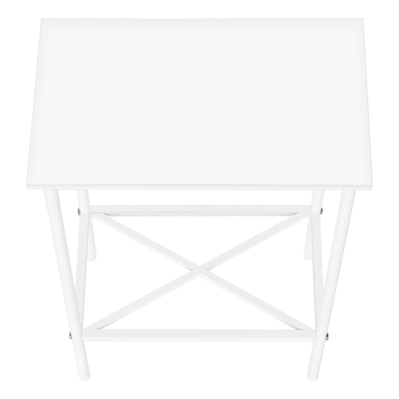 Accent Side Table, Narrow, Small, 2 Tier, Contemporary & Modern - R&R Furniture Gallery (Fountain Valley, CA)