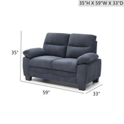 Summerton - Loveseat With Pillow Top Arms And Removable Back - R&R Furniture Gallery (Fountain Valley, CA)