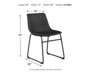 Centiar - Upholstered Side Chair - R&R Furniture Gallery (Fountain Valley, CA)