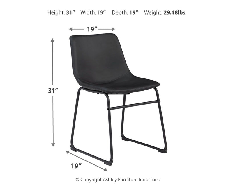 Centiar - Upholstered Side Chair - R&R Furniture Gallery (Fountain Valley, CA)