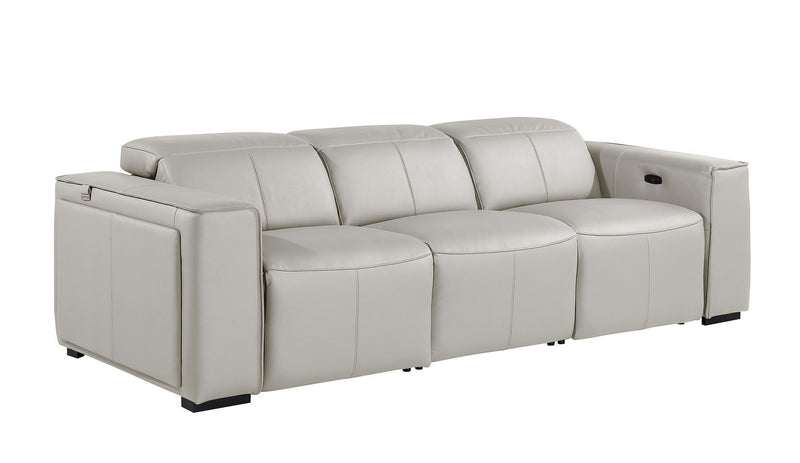 1224 - 3-Piece Modular Power Reclining Sofa In With 3 Power Recliners & Power Headrests