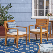 Outdoor Elegant Design Dining Chair (Set of 2) - R&R Furniture Gallery (Fountain Valley, CA)