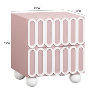 Tori Motif - Nightstand - R&R Furniture Gallery (Fountain Valley, CA)