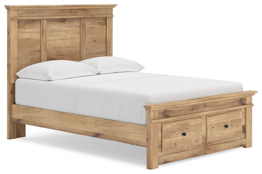Makidern - Panel Storage Bed With Storage Footboard - R&R Furniture Gallery (Fountain Valley, CA)